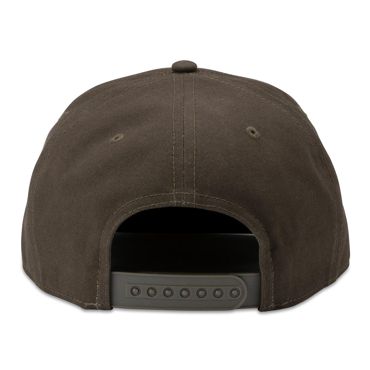 American Needle Miller High Life Canvas Cappy Snapback-Olive - OLIVE